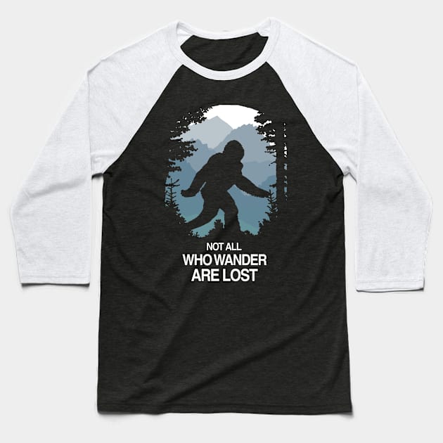 I believe in Bigfoot Baseball T-Shirt by KewaleeTee